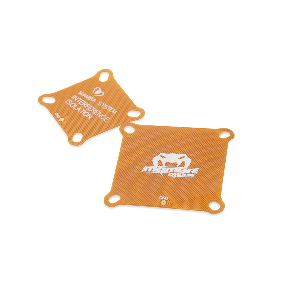 Panneau de distribution ESC de contrôle de vol, tapis de protection anti-interférence, entretoise PCB souple pour cadre de quadrirotor/Drone Rc, pièces FC