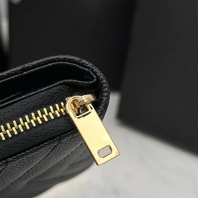 Plånbokskorthållare designer läder mode kvinnor mini zippy arrangör plånbok mynt handväska väska designer nyckelpåse ficka interiör korthållare mens plånbok med låda