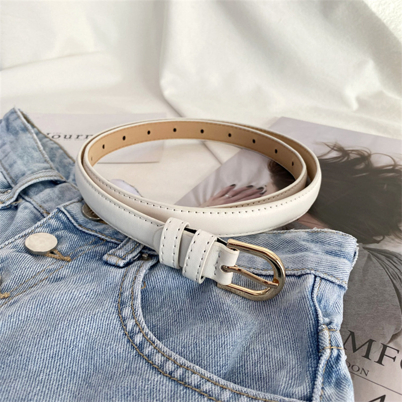Fashion woman's belt Highly Quality belts alloy buckle brand cow-leather Party model formal mature business Cool.