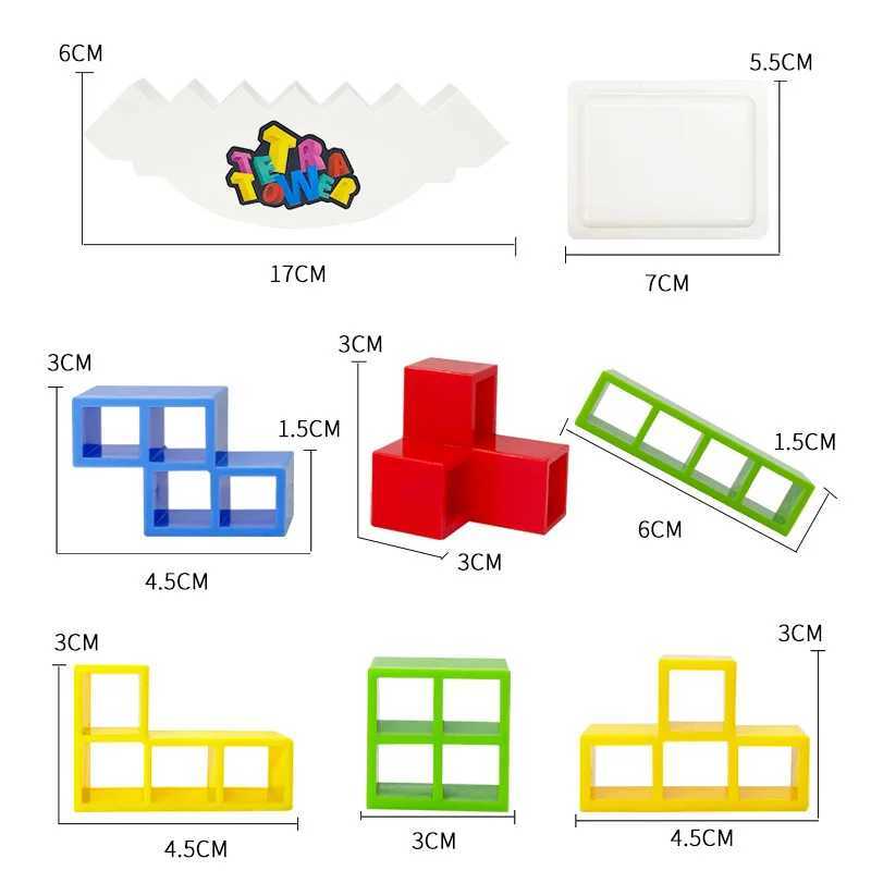 Ordinamento Nidificazione Giocattoli impilabili Divertente Tetris Stacked Tower Gioco Building Blocks PVC Equilibrio Battaglia Puzzle Giocattoli Genitore-figlio Assemblaggio Mattoni Bambini AdultiN240122