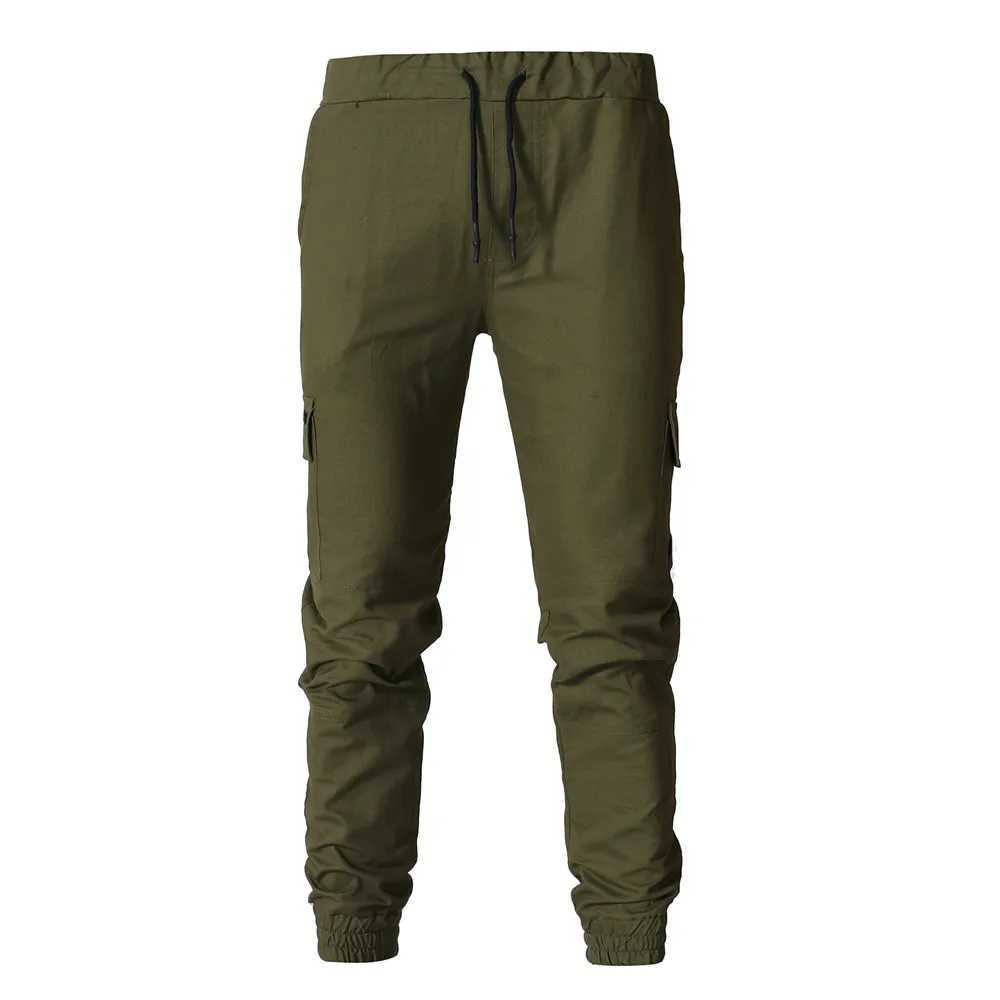 Pantaloni da uomo pantaloni da uomo casual alla moda tasche grandi tasche hip-hop harem pantaloni di alta qualità pantaloni sportivi soft maschi