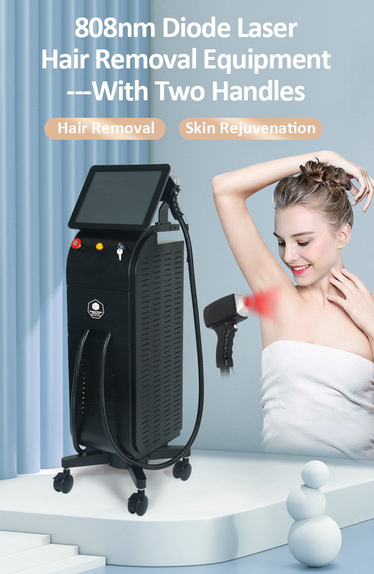 2000W High Power Permanent Diod Laser Hair Removal Machine755 808 1064NM