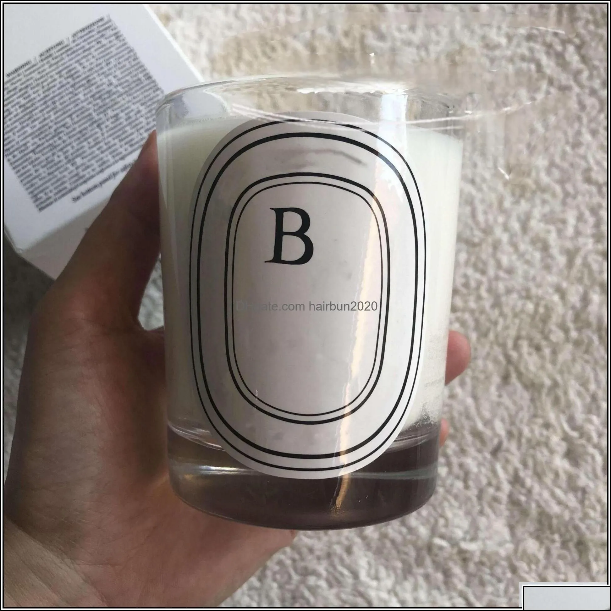 candles 190g scented candle including box dip colllection bougie pare home decoration collection item drop delivery 2022 garden dhva0