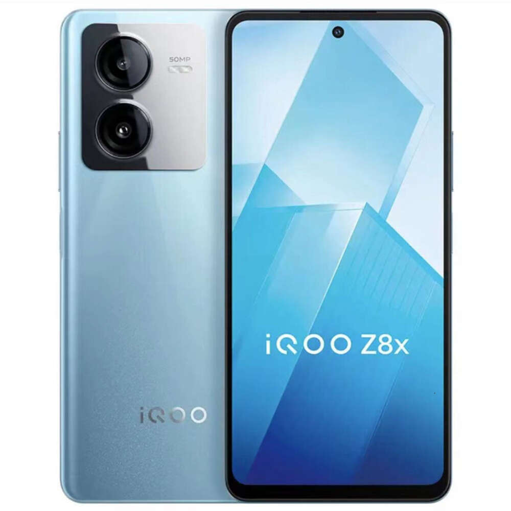 IQOO Z8X 6000MAHバッテリーSnapdragon 6Gen1 Eye Protection LCD Screen Large Memory 5G All Network Smart Phone