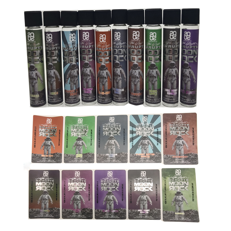 Roll Full types Joint Prerolls Glass Tube Packagings Dankwoods Packwoods Moonrock Pre-roll Joints Cork Tubes Prerolls Topshelf Rolled