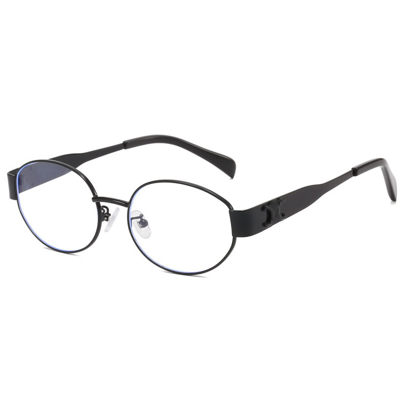 Designer-Sonnenbrille für Damen und Herren, braun, grün, transparent, verspiegelt, für den Außenbereich, trendige Straßenfoto-Sonnenbrille mit ovalem Rahmen, neutral, breites Bein, Vintage-Brille