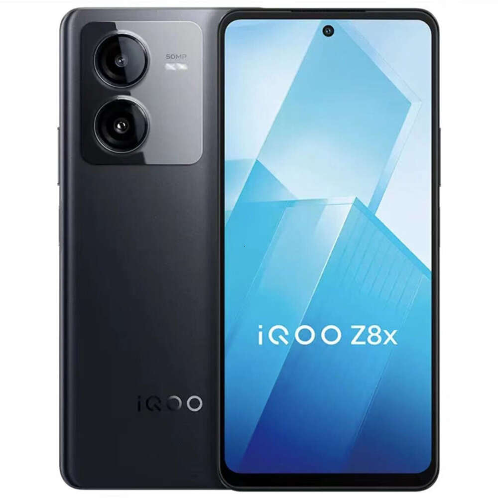 IQOO Z8X 6000MAHバッテリーSnapdragon 6Gen1 Eye Protection LCD Screen Large Memory 5G All Network Smart Phone