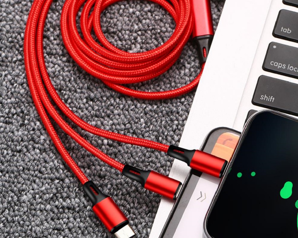 Кабель USB Type C для iPhone 14, 13, 12, 11 Pro, 3 в 1, 2 в 1, кабель для зарядки Micro USB, кабель Micro USB, подходящий для Huawei Samsung 1,2 м