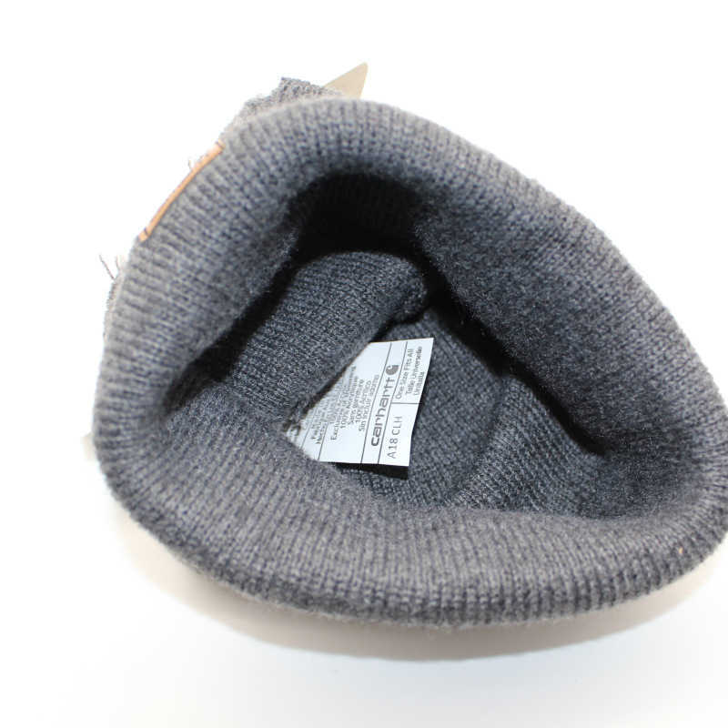 Autunno e inverno lavaggio vecchio buco cappello lavorato a maglia cappello da uomo alla moda in pelle di melone cappello di lana yuppie Cappello da padrone di casa