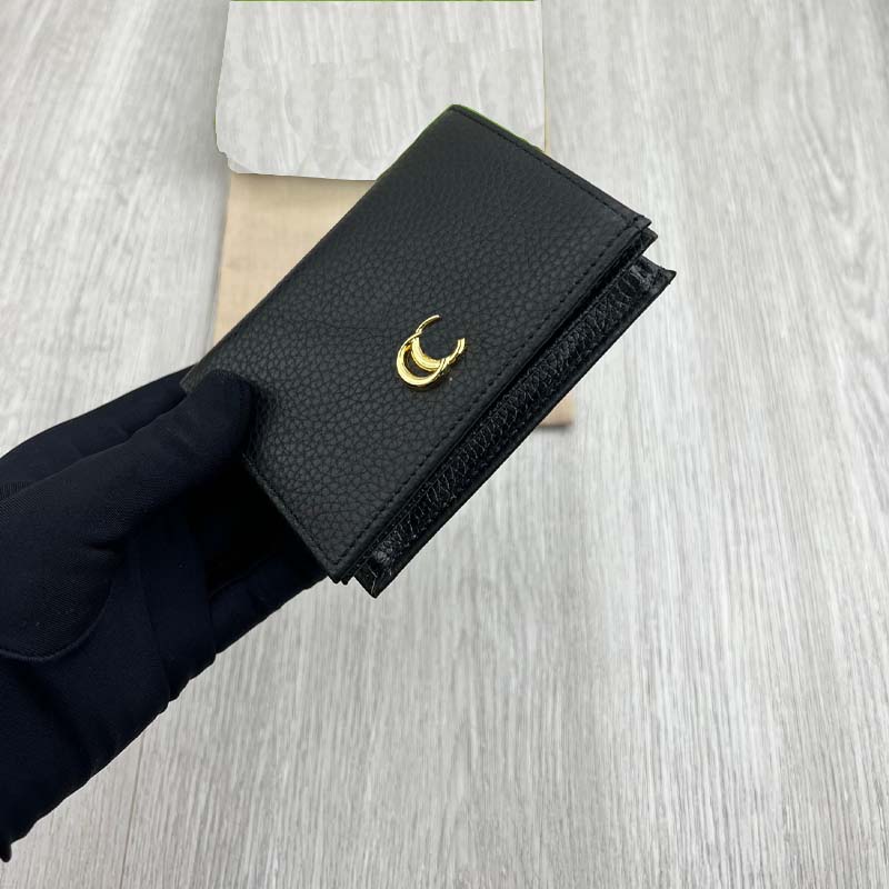 5A high quality senior designer luxury black wallet Stylish leather multi-pocket wallet Classic design for everyday needs