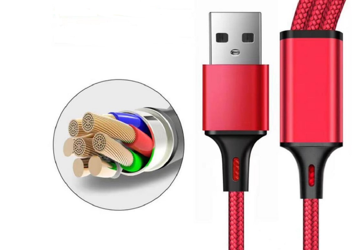 Кабель USB Type C для iPhone 14, 13, 12, 11 Pro, 3 в 1, 2 в 1, кабель для зарядки Micro USB, кабель Micro USB, подходящий для Huawei Samsung 1,2 м