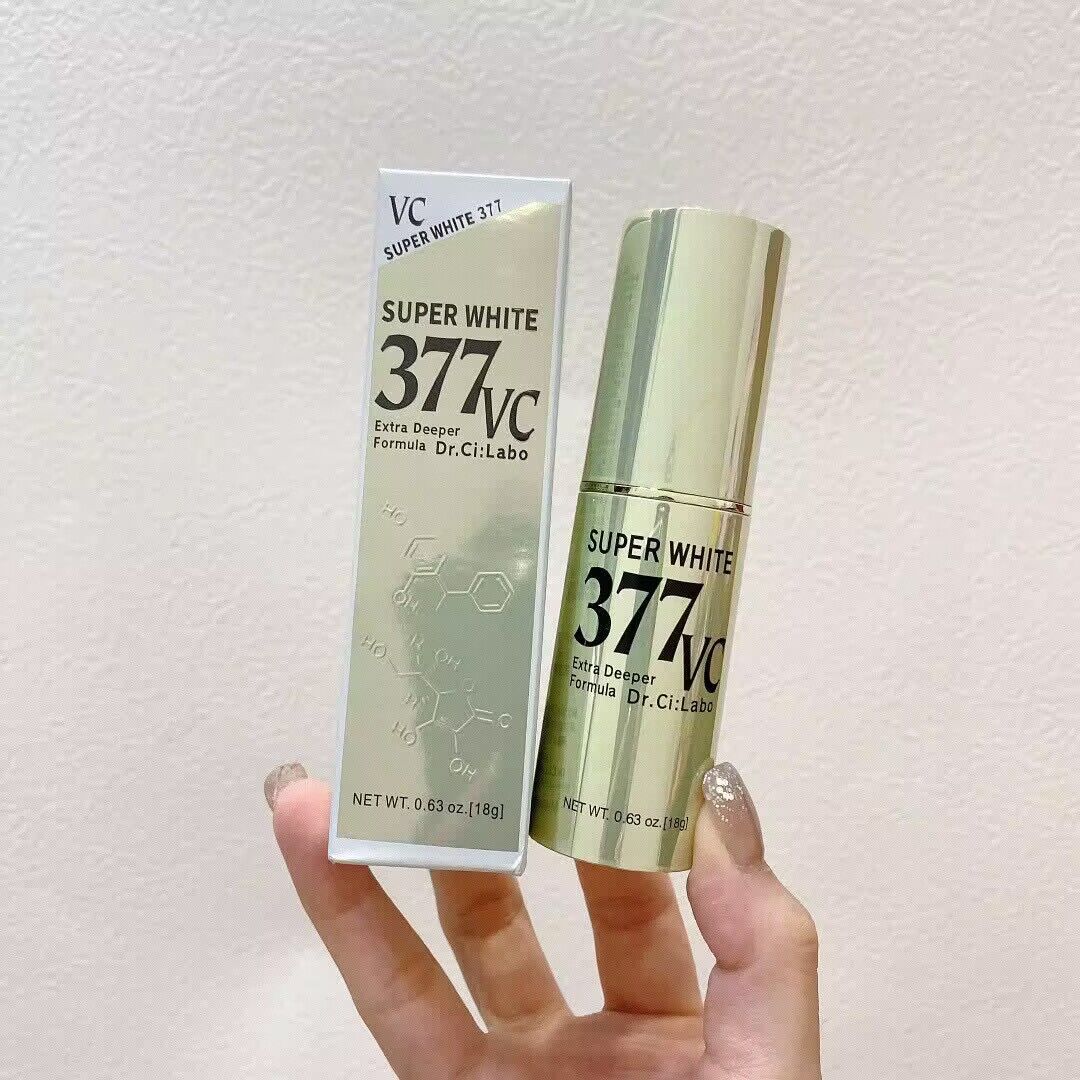 Makeup Beauty DR.CR:LABO SUPER WHITE 377VC SERUM 18g Foundation Primer hoge kwaliteit op voorraad