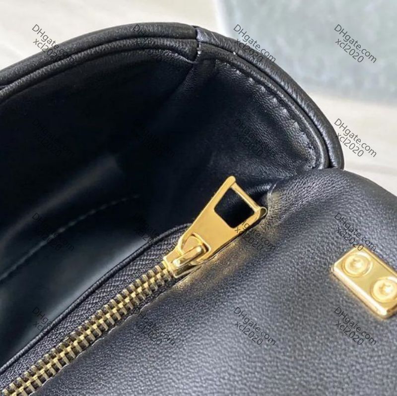 0A Bolsas de grife de alta qualidade GO-14 bolsa de corrente 23cm bolsa de ombro de couro genuíno bolsa de corrente feminina com caixa L #1608