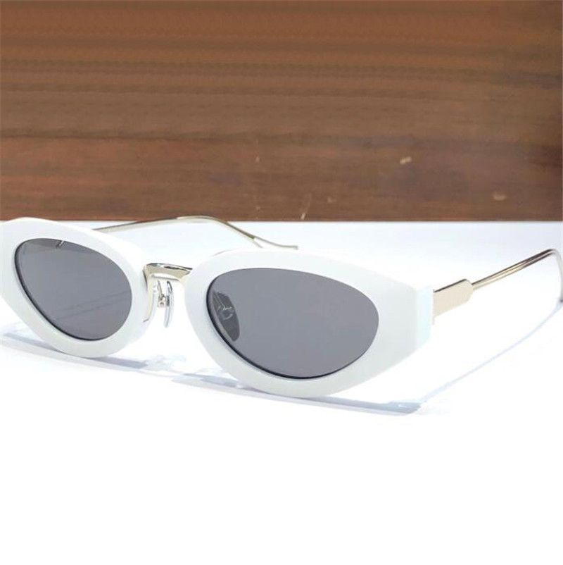 Yeni Moda Tasarımı Küçük Oval Güneş Gözlüğü 8259 Asetat Tahta Çerçevesi Retro Şek Basit ve Cömert Stil Yüksek Uçlu Açık UV400 Koruyucu Camlar
