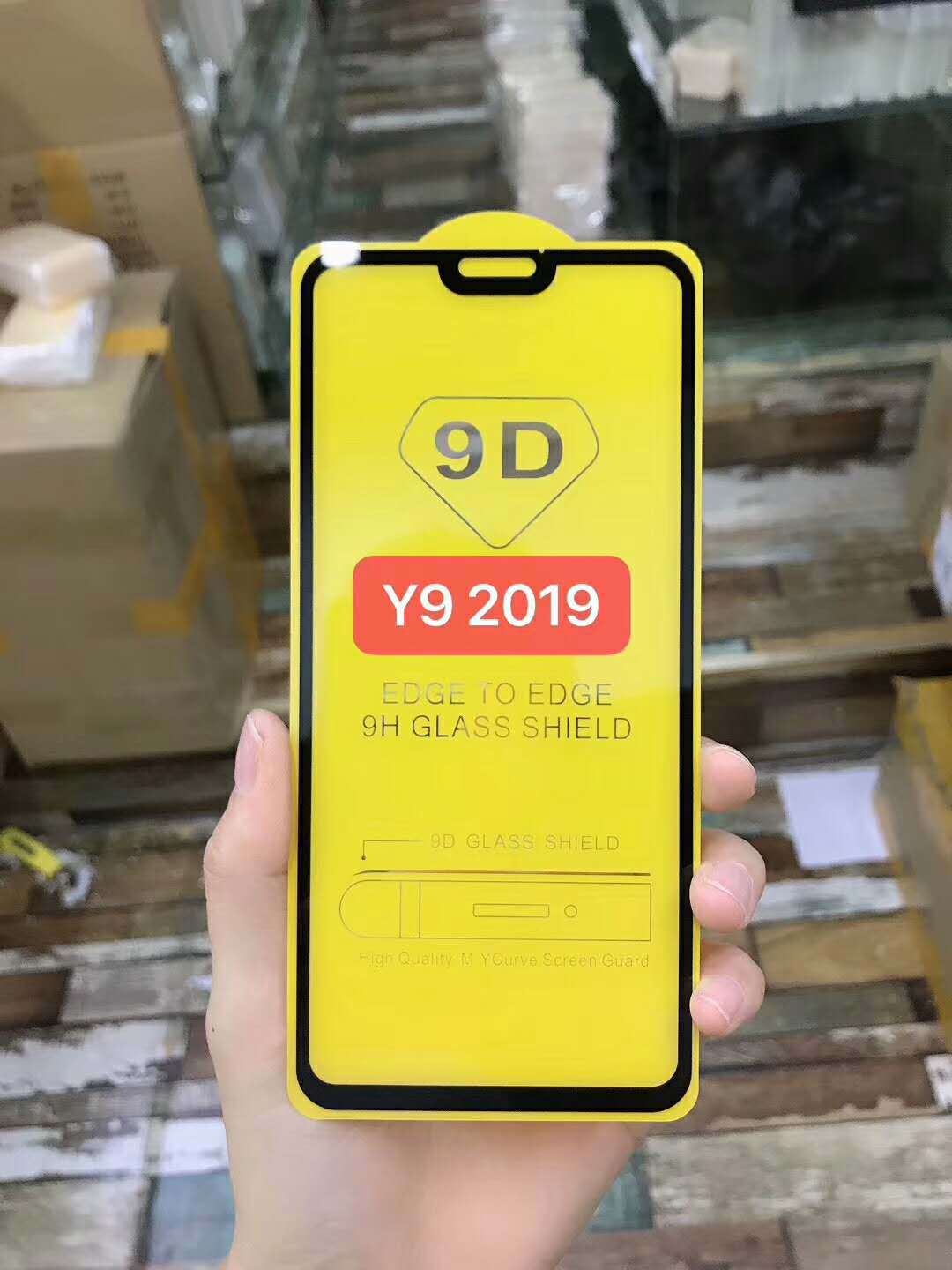 9D Yellow Full Glue full Cover Tempered Glass Screen Protector For Apple iPhone 14PROMAX 13 12 Mini 11 Pro Max XR XS Max Edge X 8 7 6 6S Plus SE20 15 14 14max Film