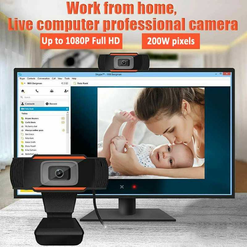 Webcams K25 Webcam HD for PC 480/720/1080P 컴퓨터 Mac Mac Laptop Desktop 용 마이크 USB 웹 캠이있는 미니 웹 카메라 YouTube Skypel240105