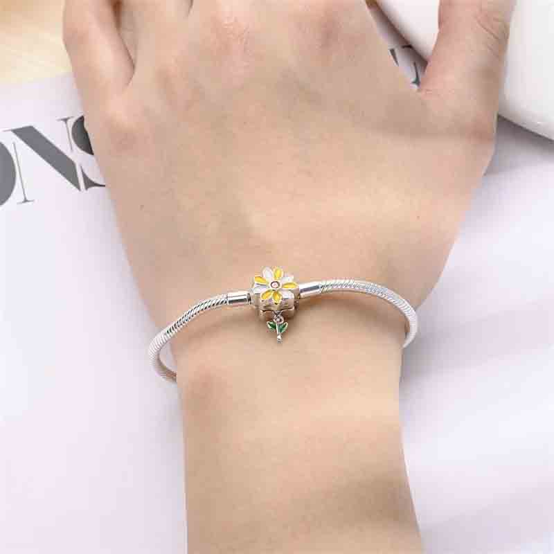 2023 Hot 925 Sterling Silver Original oil butterfly Bracelet Fit Brand blue evil eye Charm Beads Fashion Infinity Knot Women femme Bracelet Jewelry