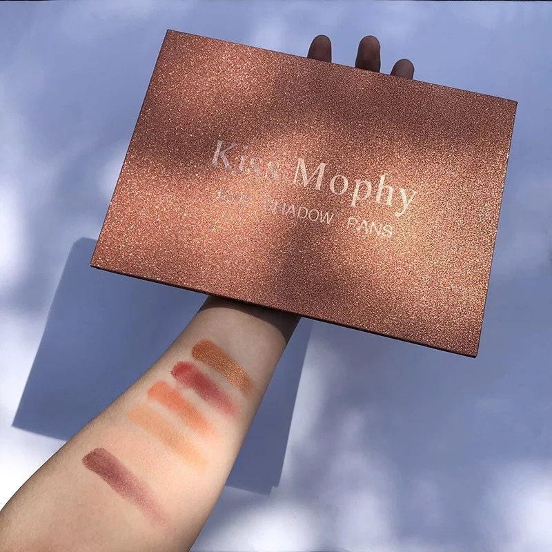 2024 novità i palette di ombretti moda Utopia Queen Earth Pearl Shimmer Matte Glossy Multi-Color Palette