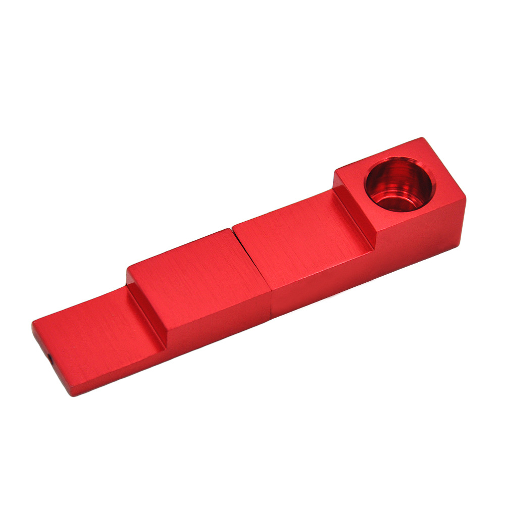 Smoking Pipes Metal magnet square pipe foldable magnet metal pipe lightweight and portable