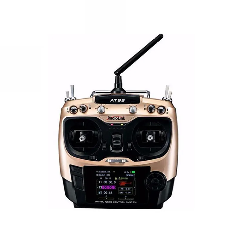 Système de télécommande radio Radiolink AT9S Pro R9DS DSSS FHSS 2,4 GHz émetteur-récepteur 9 canaux.