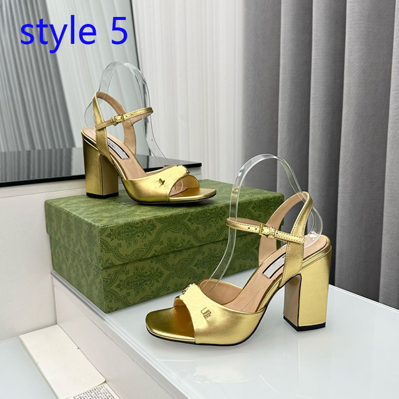 fashion luxury designer women shoes sandals Genuine Leather High heeled Dress Show Shoes Lady Wedding Party Club Metal 8.5CM Sexy High Heels big size 35-41