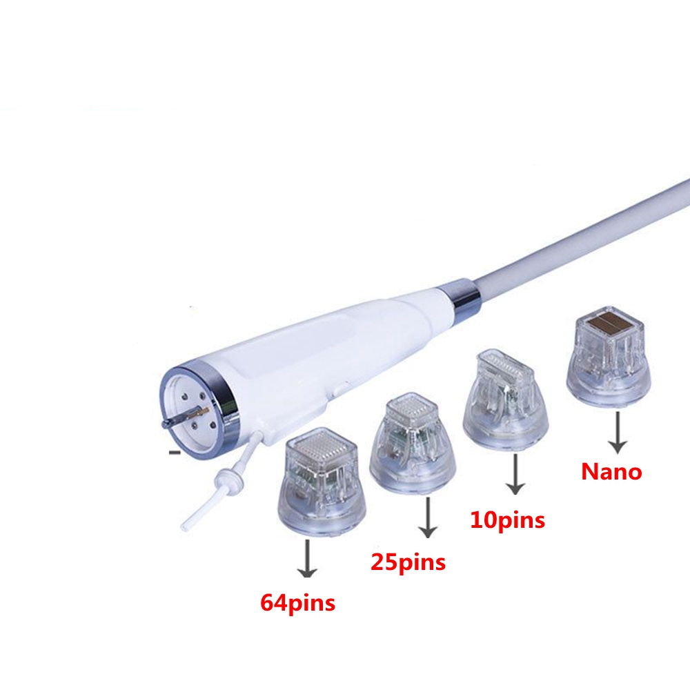 일회용 RF 마이크로 닝 카트리지 골드 도금 10/25/64 핀 부분 분수 RF Microneedle Machine 안티 스트레치 마크를위한 Nano