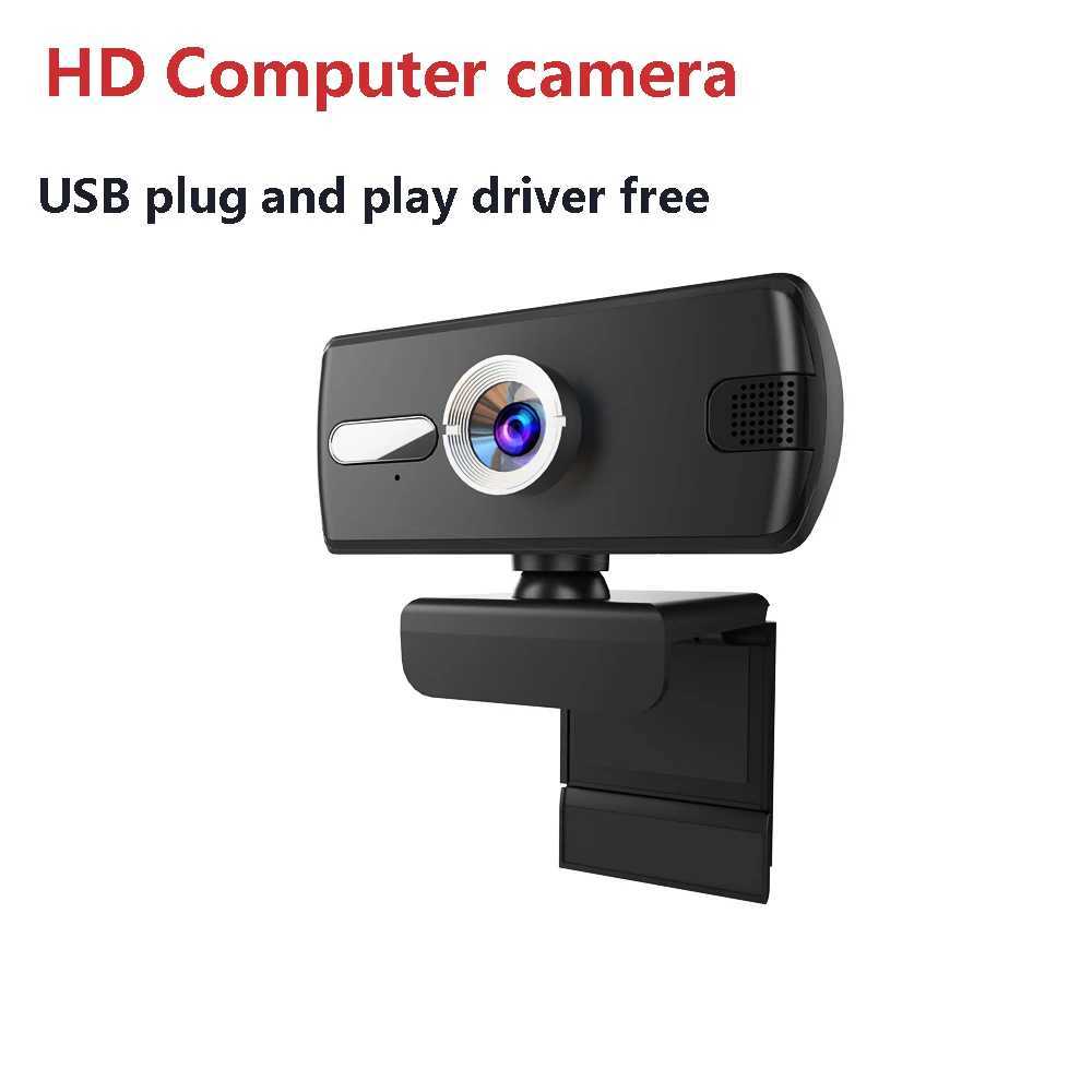 Webbkameror 1080p HD Web Camera Auto Focus Webcam CMOS USB Computer PC Camera med MIC för videor Calling Network Teaching Office MeetingL240105