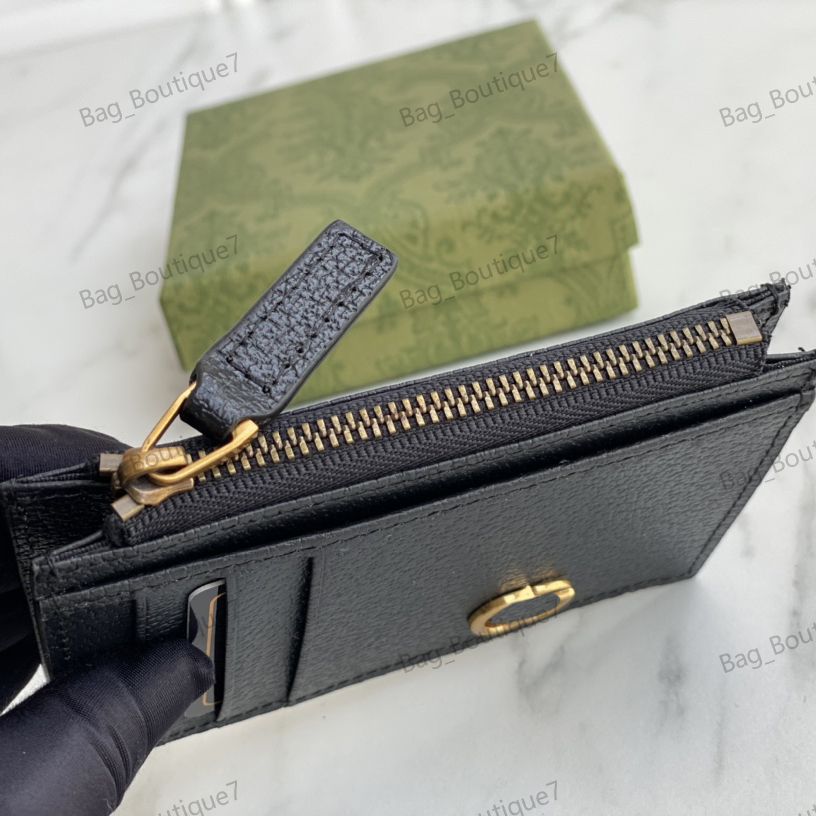 2024 Nya korthållare 10a Top Quality Saffiano Leather Card Holder Woman Mens Wallets Designer Mynt Purses PACLER POUCH äkta lädersignaturkortfodral