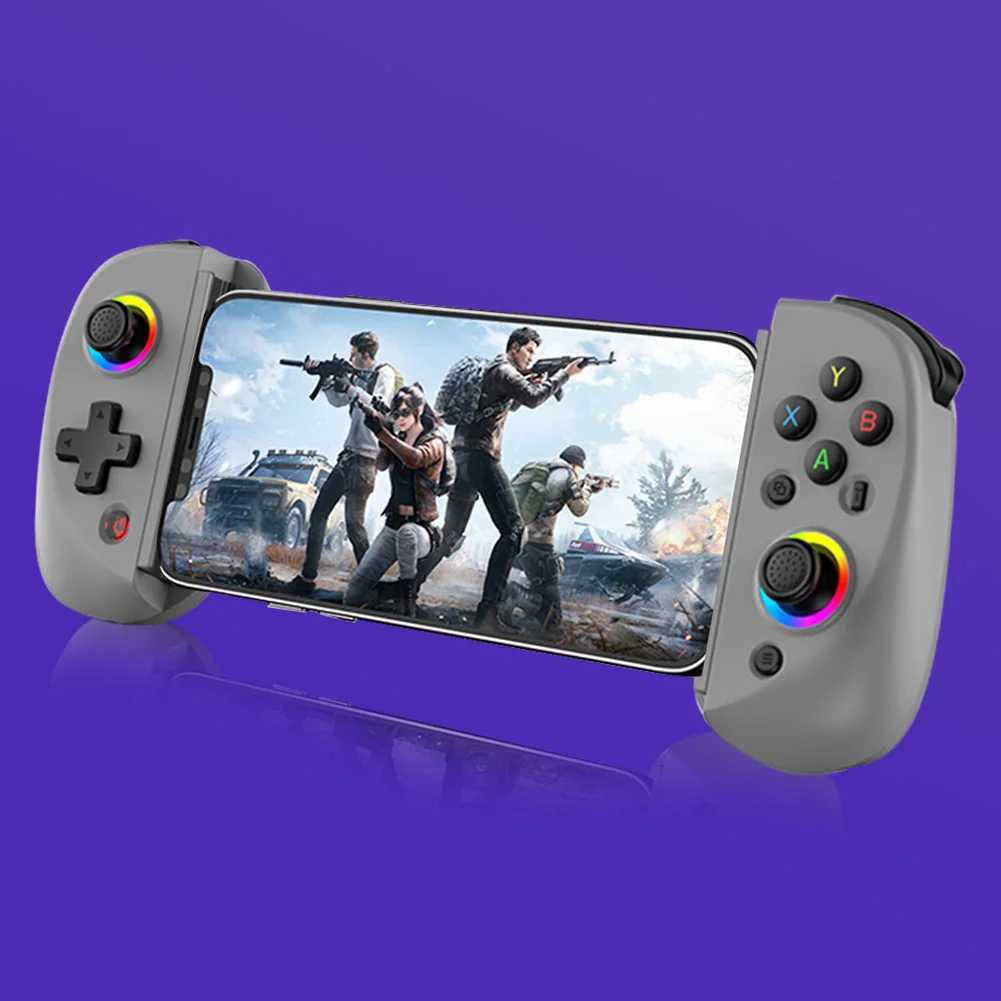 Game Controllers Joysticks D8/D7/D6/D3 Bluetooth5.2 Telescopic Game Controller Joystick Gamepad with Turbo/6-axis Gyro/Vibration For Android/Switch /P4/PC