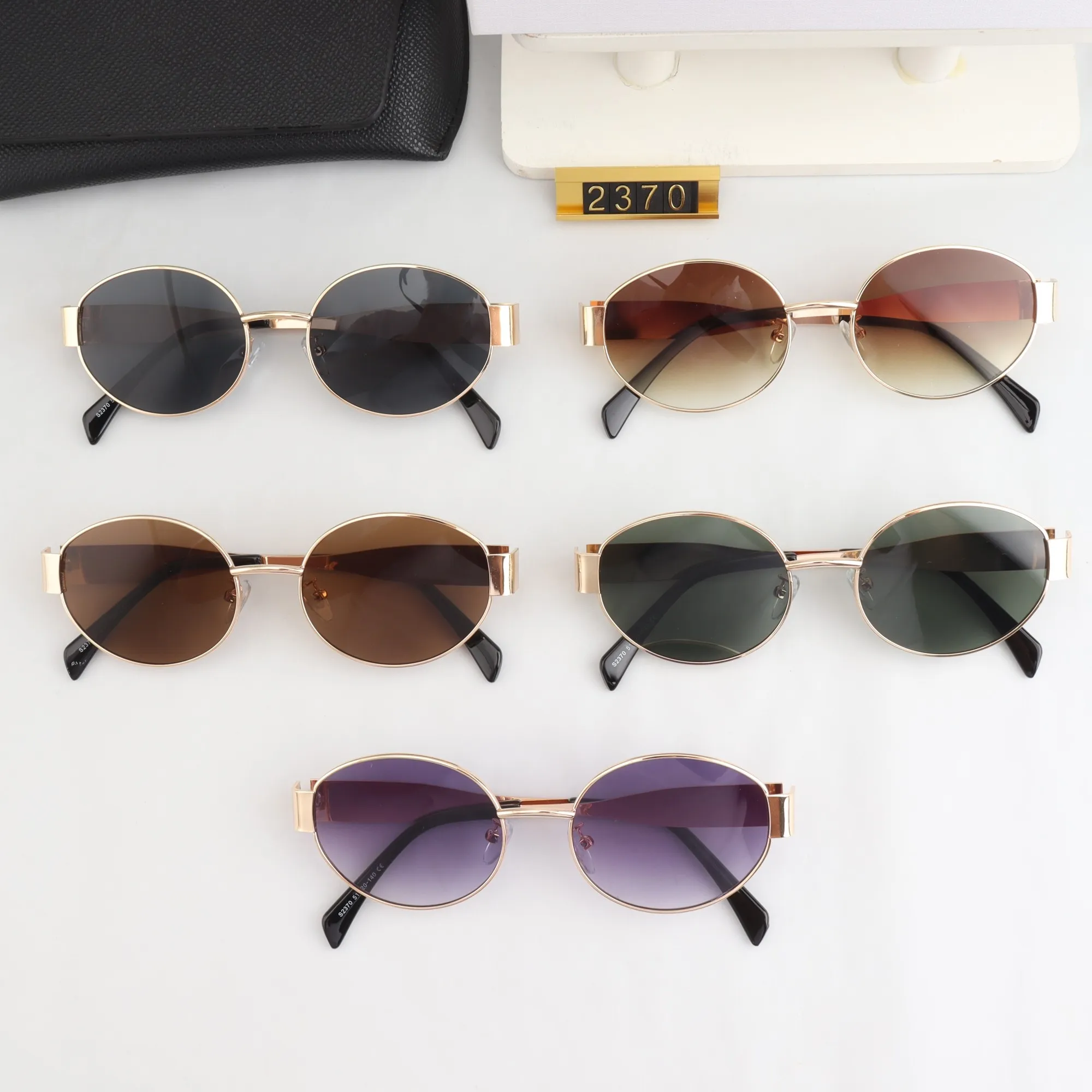 Fashion Designer Sunglasses for Men Women Luxury Metal Frame Sun Glasses Classic Adumbral Eyewear Accessories Travel Fishing Sun Glasses Cycling Sunglasses