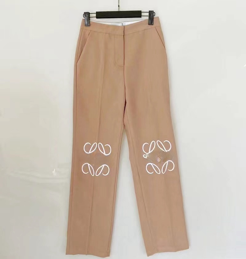 Pantalones de mezclilla bordados de Capris de pierna dividida de diseñador para jeans de diseñador de moda de marca de calidez y fit delgado