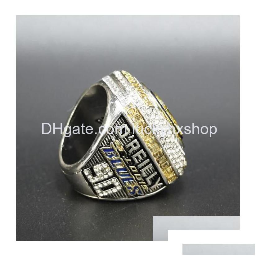 Cluster Rings FansCollectionTampa Blues Ice HockeyChampions Team Championship Ring Sport Souvenir Fan Promotion Cadeau En Gros Drop De Ot7Yn