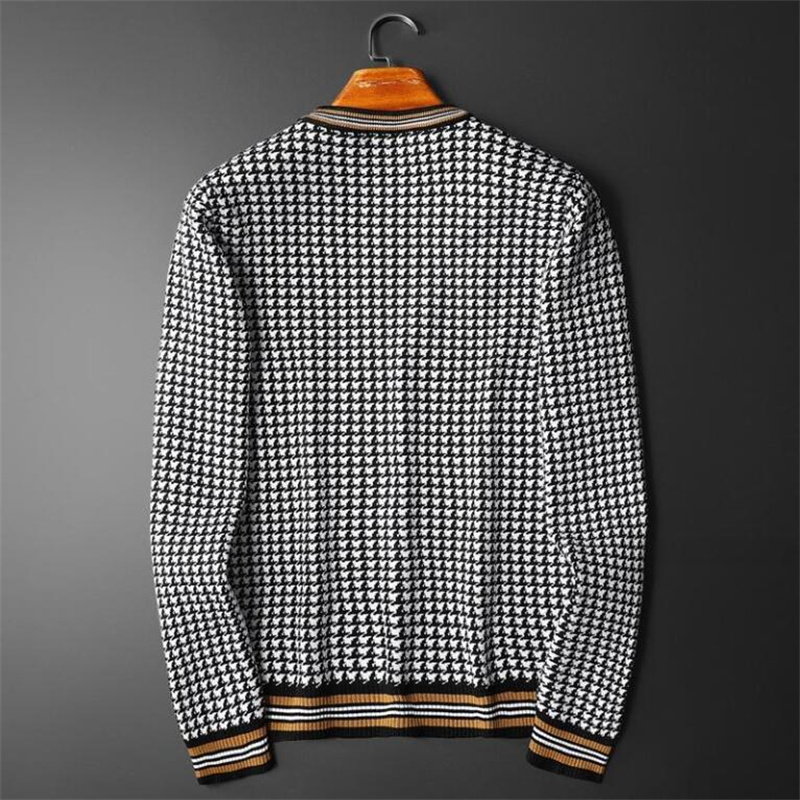 2024 Wysokiej jakości designerski sweter mężczyźni Sweter Kobiet Jesien okrągła szyja Moda Modna Moda z długim rękawem Wysokiemu końców