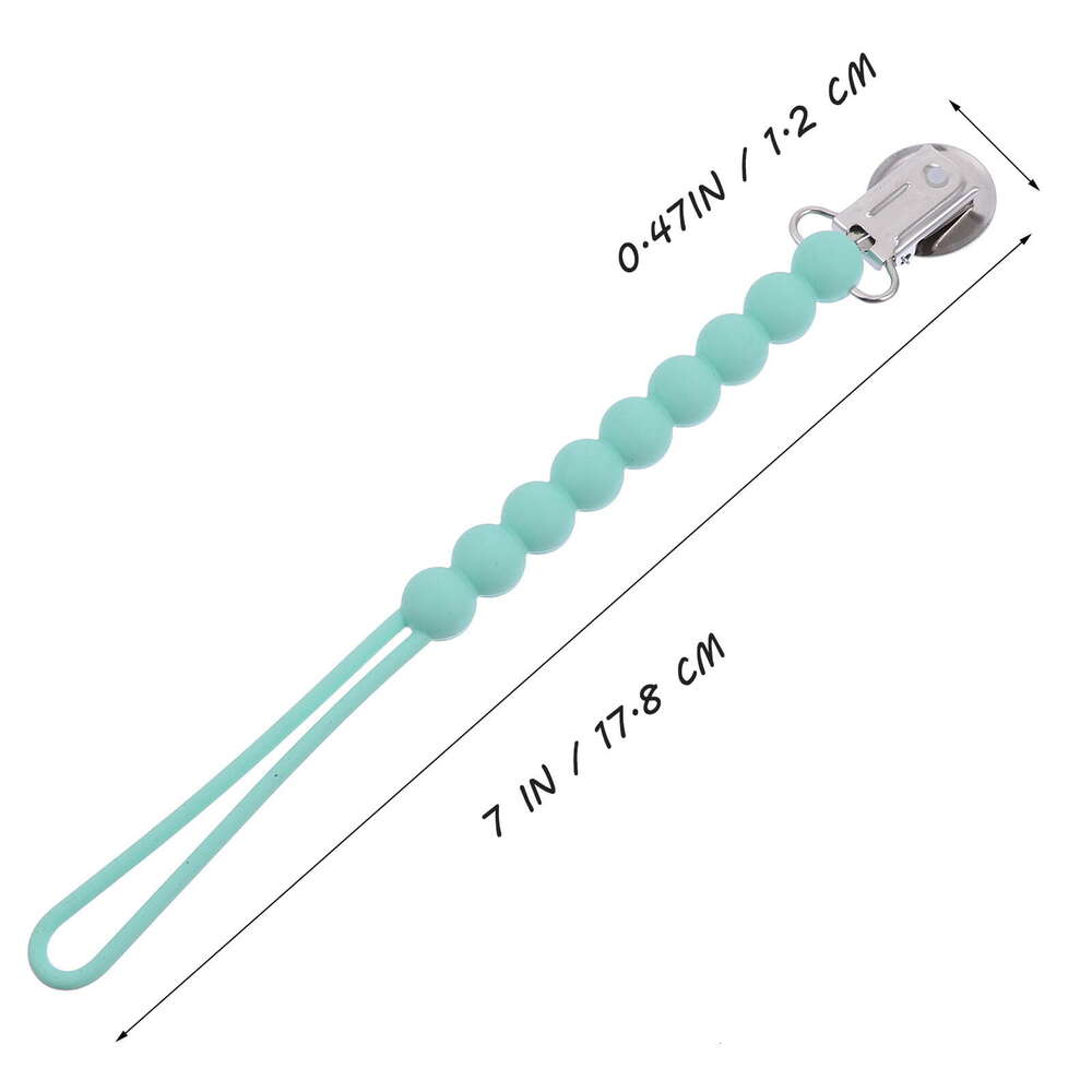 シリコンクリップ歯が生えるリングPacifier Flexible Holder Leash