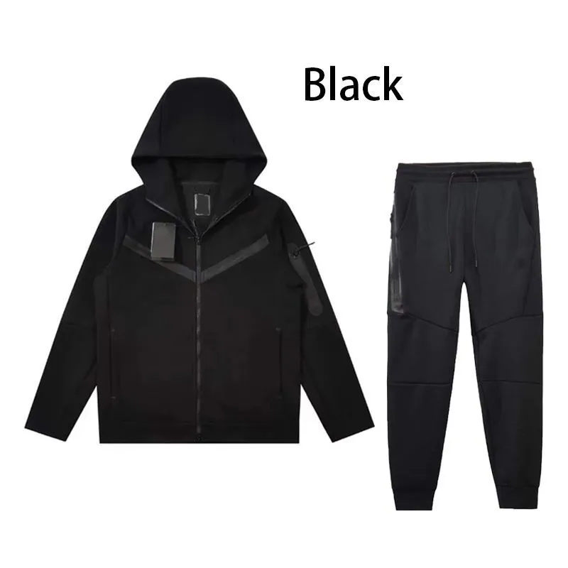 Tech Hoodie Trailsuit Erkek Kadın Tech Tech Pant Pantolon Erkek Spor Pantolon Jogger Pantolon Erkeklerin Trailsuits Ceket Hoodie Sports Rüzgar Kesici