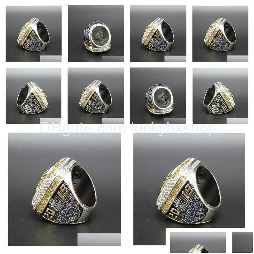 Cluster Rings FansCollectionTampa Blues Ice HockeyChampions Team Championship Ring Sport Souvenir Fan Promotion Cadeau En Gros Drop De Ot7Yn