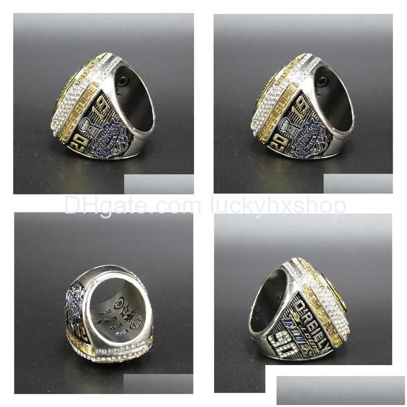 Cluster Rings FansCollectionTampa Blues Ice HockeyChampions Team Championship Ring Sport Souvenir Fan Promotion Cadeau En Gros Drop De Ot7Yn