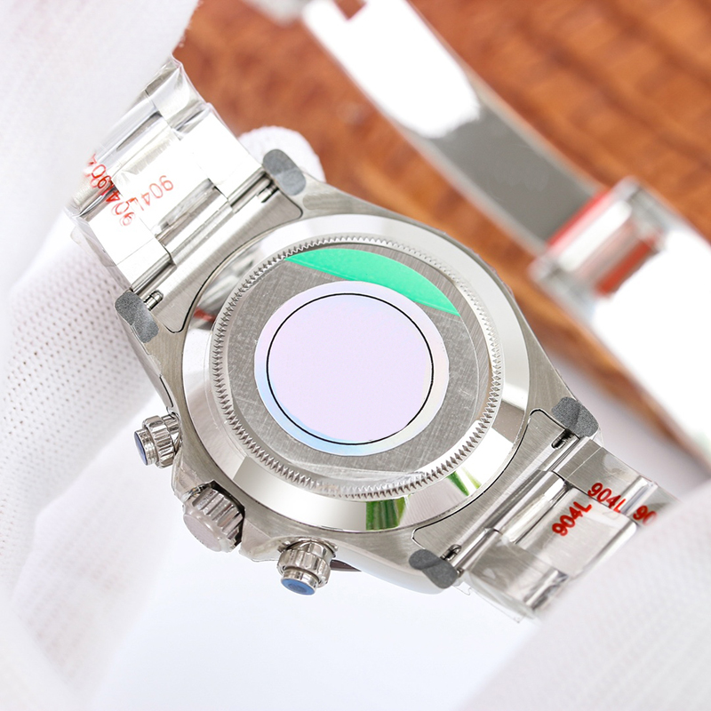 Obejrzyj automatyczny mechaniczny 7750 Ruch Sapphire Designer Watches for Mens 40 mm Montre de Luxe moda Men na rękę wodoodporne Classic Business Gift