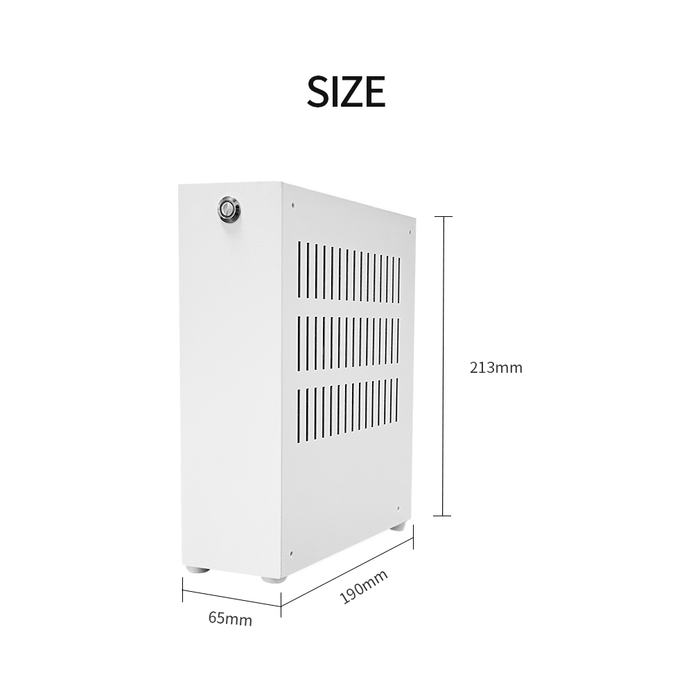 Mini ITX Chassis DC-ATX Zasilanie DIY DIY Pultopa Ultra-cienkie poziome wyświetlacz pionowy HTPC Małe podwozie Q36