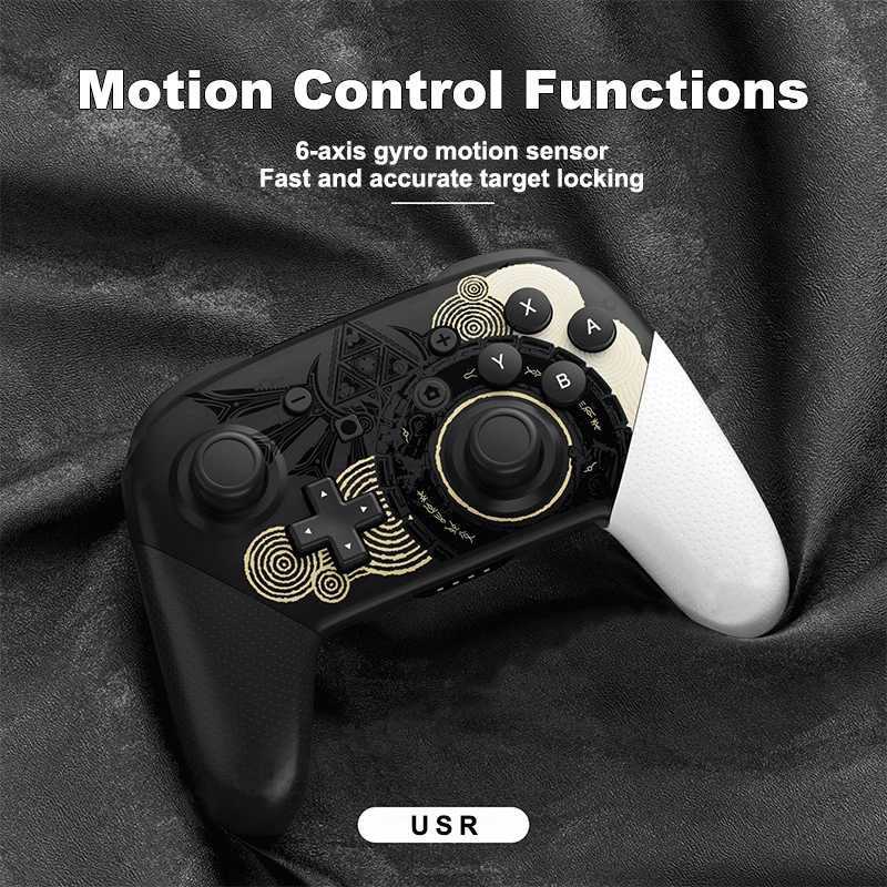 Contrôleurs de jeu Joysticks Manette de jeu Bluetooth sans fil pour contrôleur Nintend Switch Pro Joystick à thème limité pour PC et console de jeu Switch Oled Lite