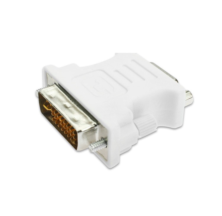 Spot DVI macho 24 + 5 para VGA fêmea DVI para VGA adaptador de vídeo para monitor de computador