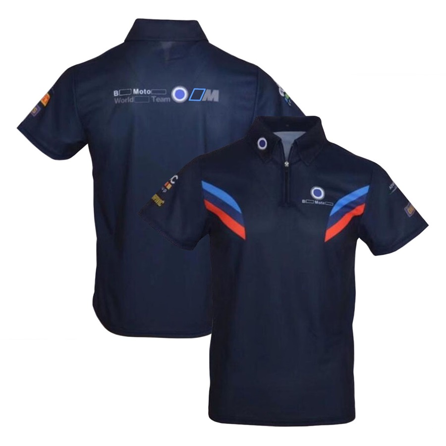 2024 Nya Moto Team Racing Polo Shirts T-shirt Summer Motorcykelentusiaster Riding T-shirt utomhus sporttröja för män T-shirt-toppar