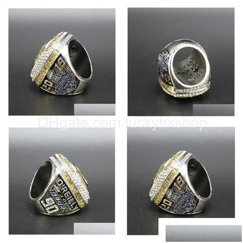 Cluster Rings FansCollectionTampa Blues Ice HockeyChampions Team Championship Ring Sport Souvenir Fan Promotion Cadeau En Gros Drop De Ot7Yn