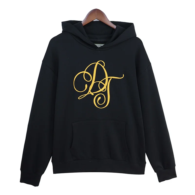 Men Women Embroidery Hoodie Cotton 1:1 Tags Sweatshirts Oversized Pullovers Hooded