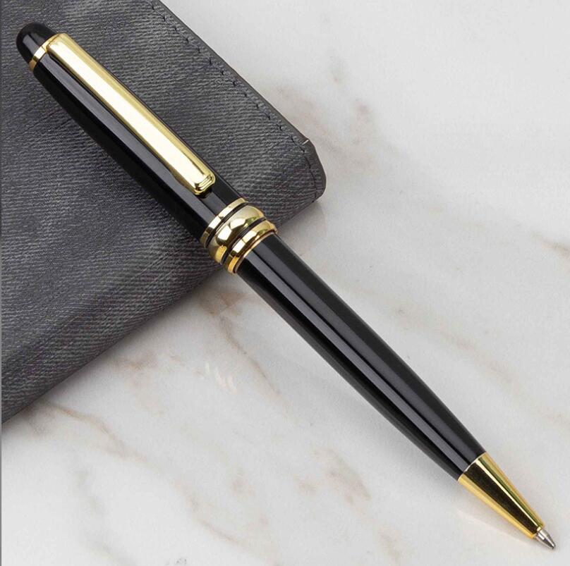 ترويج أقلام Pare Pens Luxury MSK145 Black Resin Ballpoint Pen جودة عالية كتابة نقاط أقل