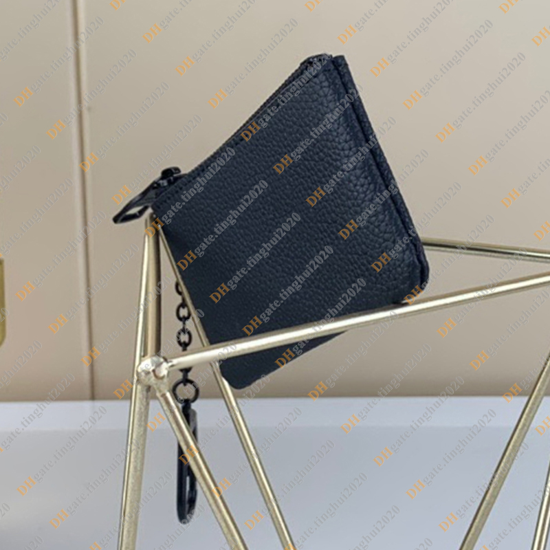 Männer Mode Lässig Designer Luxus POCHETTE CLE Schlüsseltasche Geldbörse Geldbörse Kreditkarteninhaber TOP Spiegelqualität M81031 Business