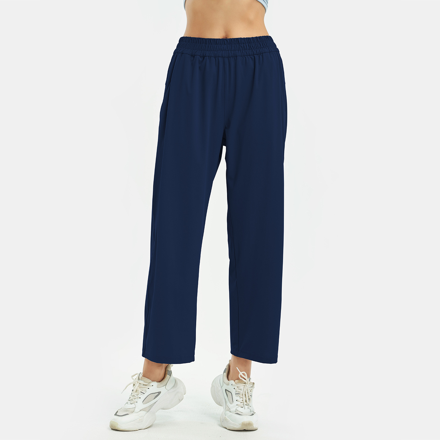 Lu yoga das mulheres nona calças longas senhoras ll tecido macio em linha reta solta jogger calças perna larga yoga fitness lw5 pant bfl2011