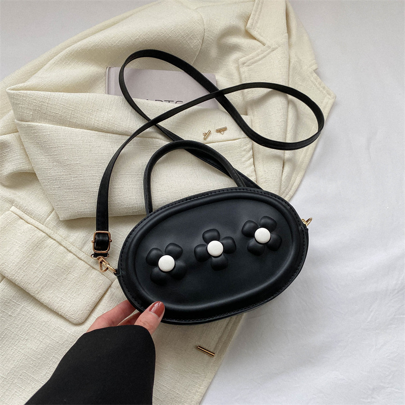 Popularna mała moda damska prosta owalna torba Trend na jednym ramię przekątną torebkę 2024 Nowy styl CCJ3281