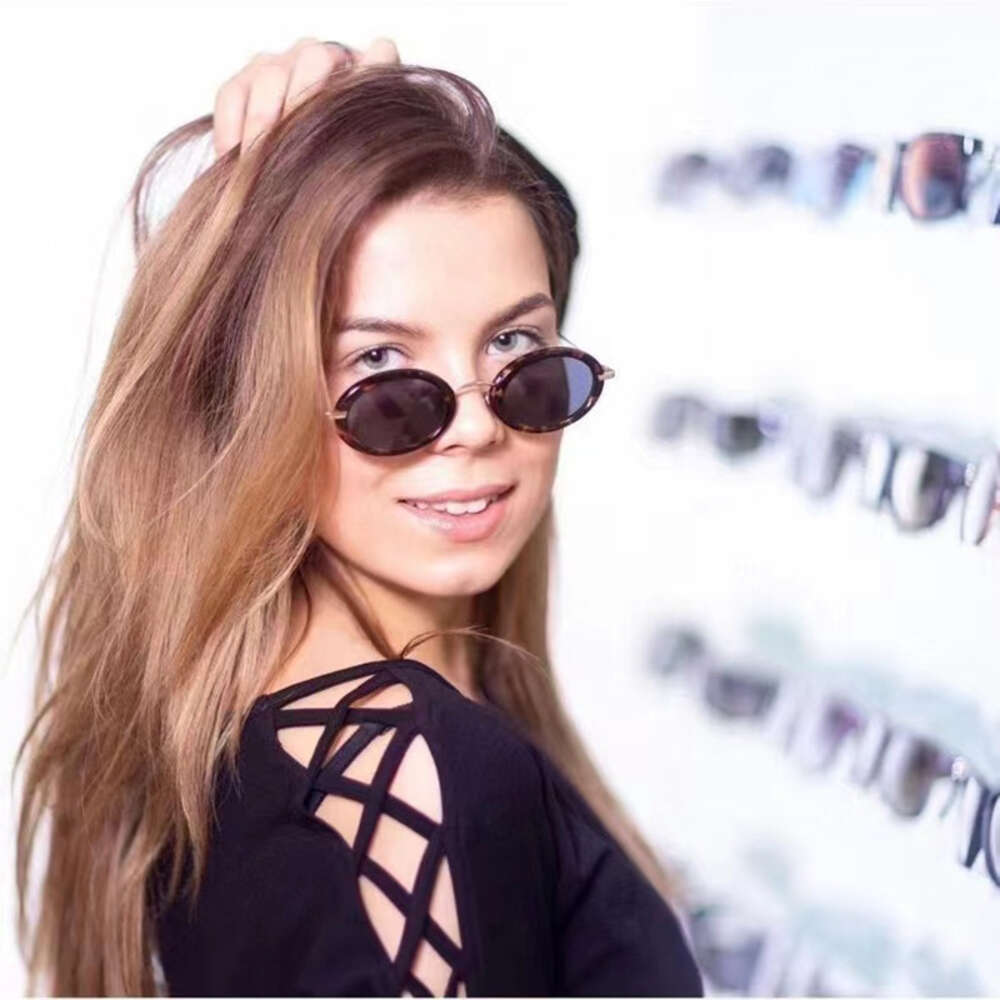 Steampunk Style Women Personality Small Frame Sunglasses Men Fashion Glasses 2022 New