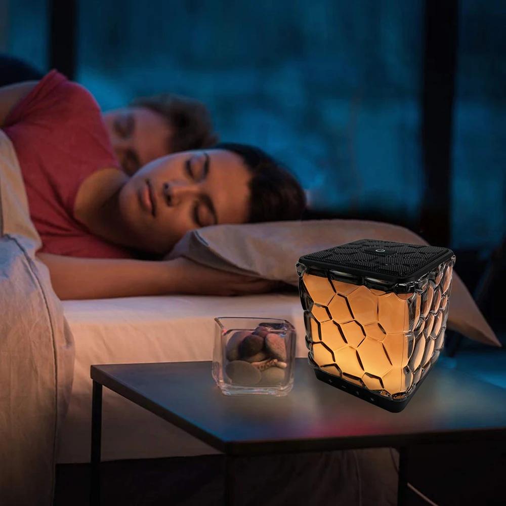 Lautsprecher WISETIGER Mini-Bluetooth-Lautsprecher, tragbarer wasserdichter Lautsprecher, LED-Licht, Desktop-Audio, kabellos, Auto-Audio, Outdoor-Camping-Lautsprecher